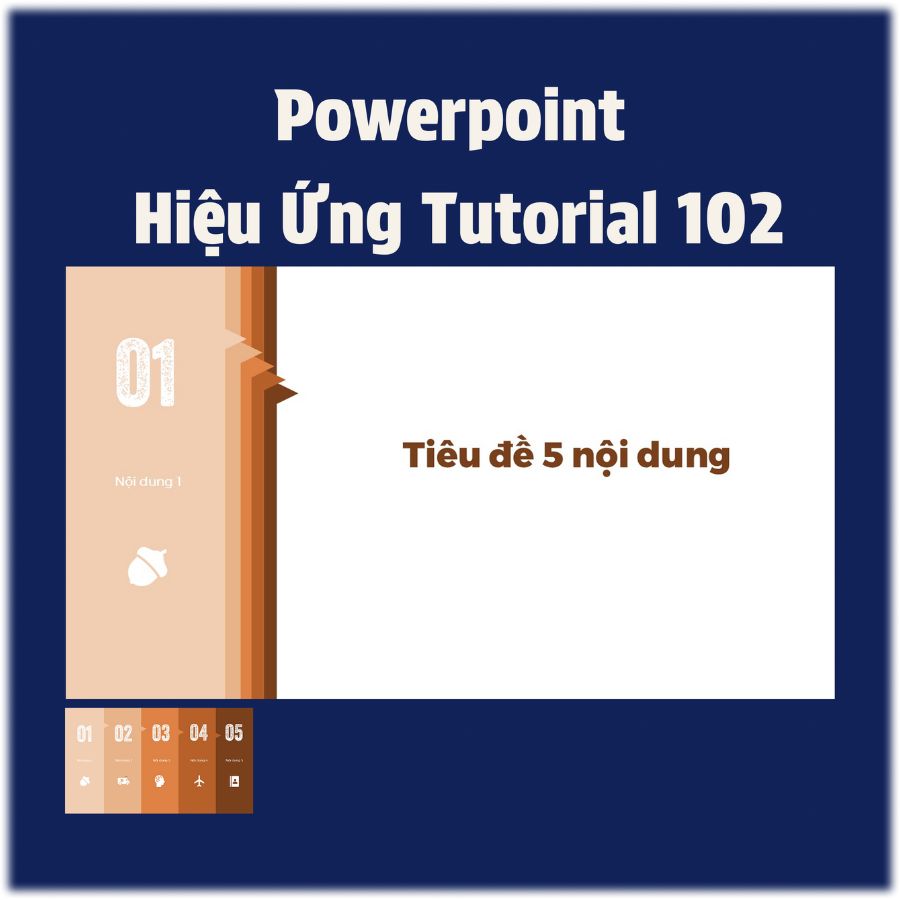 Powerpoint hiệu ứng ấn tượng - Tutorial